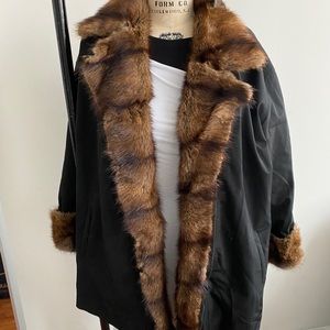 Begedor Italia Trench Coat Vtg 80's Women's Size M